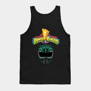 power ranger green head Tank Top